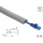 Osłona kablowa DELOCK 20766 szara PVC 1 szt.