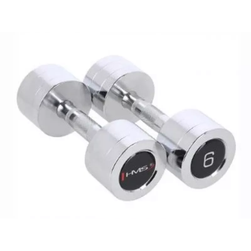 HMS Fitness CHD06 Hantle stałe 6 kg 2 szt.