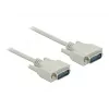 Kabel szeregowy DeLOCK 85975 Beżowy 1 m Sub-D15
