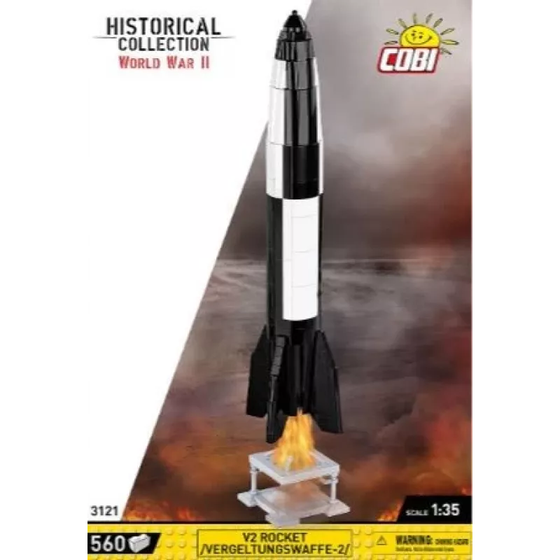 Zestaw konstrukcyjny COBI V2 Rocket 560 elementów II wojna światowa
