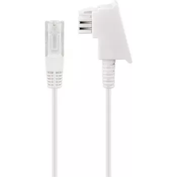 Goobay 60672 Kabel telefoniczny 10 m Biały (60672)