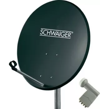 System satelitarny SCHWAIGER SPI5501SET4 — zestaw dla 4 uczestników, kompletny zestaw