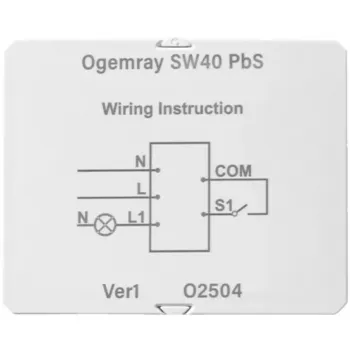 Shelly Plug & Play PbS Ogemray Smart Relay 25A Großgeräte Relais max 25A Messfunktion WLAN Lan BT