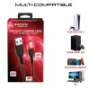 Kabel ładujący USB-C SUBSONIC SA5601 3 m – Kompatybilny z PS5, Xbox, Nintendo Switch