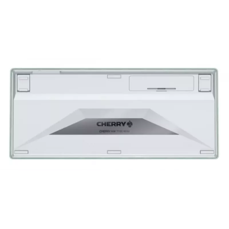 Klawiatura CHERRY KW 7100 MINI BT uniwersalna Bluetooth QWERTY US International w kolorze miętowym