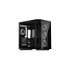 Obudowa komputerowa tower KRUX Empero KRXD010, ATX, czarna — obsługuje karty graficzne do 420 mm, chłodzenia CPU do 155 mm, 2x wnęka 3,5 cala + 3x wnęka 2,5 cala