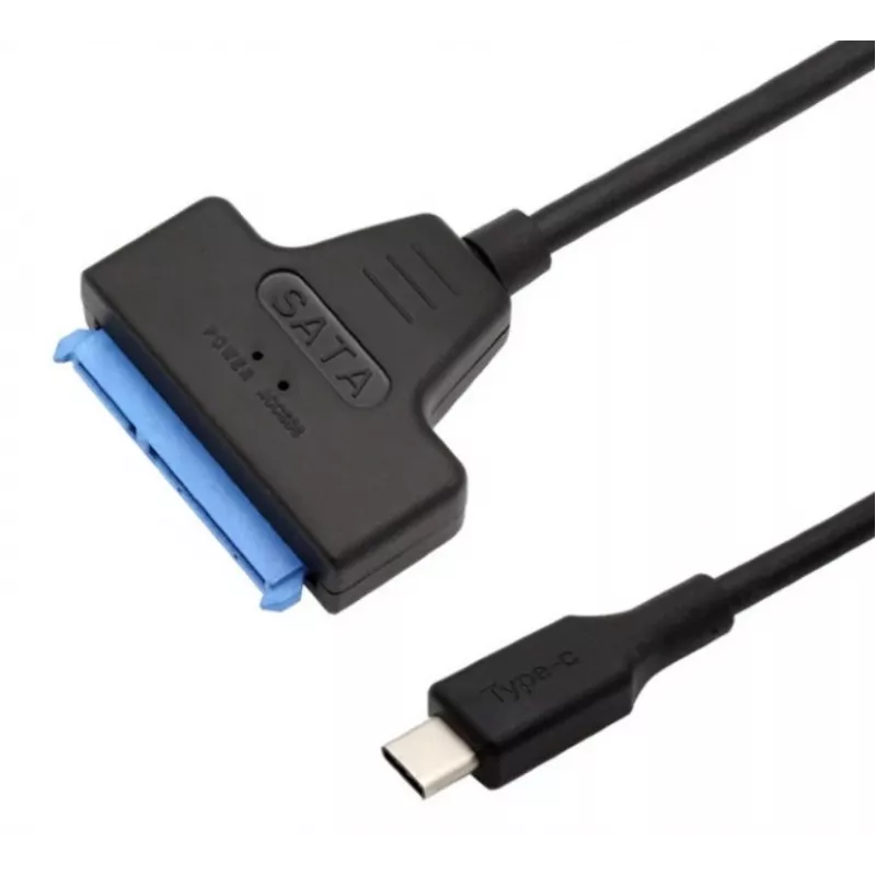 Gembird AUS3-03 adapter USB-C do dysku SATA 2,5 cala, 0,2 m, czarny