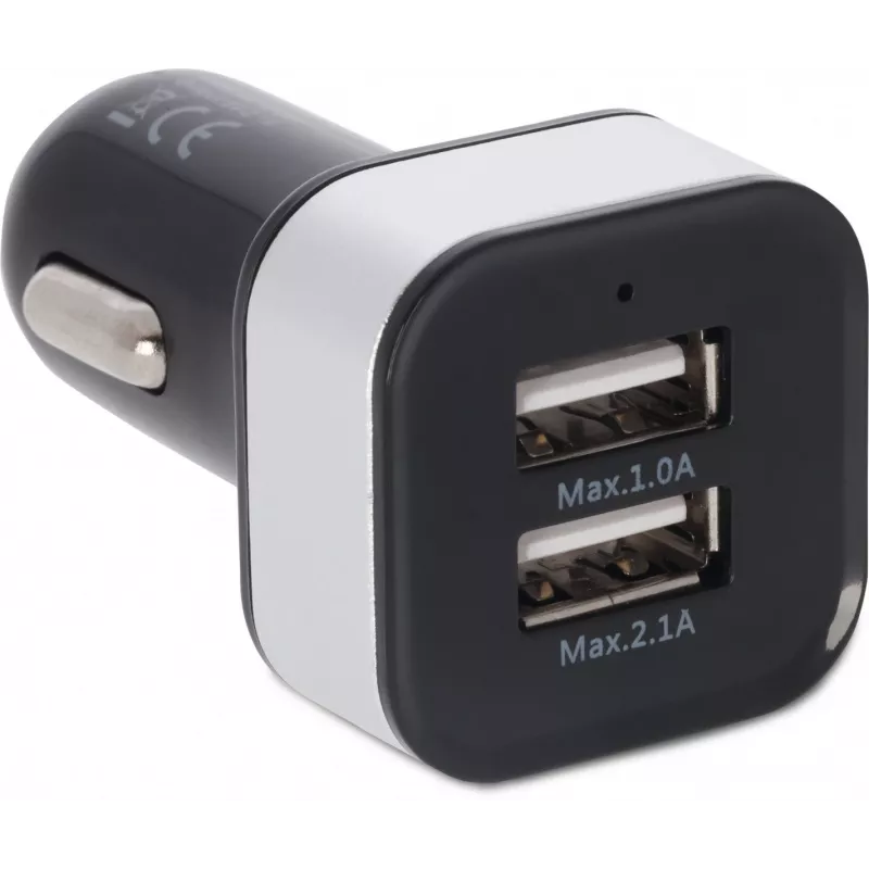 Ładowarka samochodowa TECHNISAT CARCHARGER DUAL USB CE — podwójne porty USB do zasilania w pojeździe