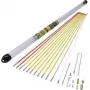 Pręty do przeciągania kabli c.k tools MightyRod PRO T5422 zestaw 12 m — zestaw prętów z włókna szklanego do montażu w kanałach i rurach
