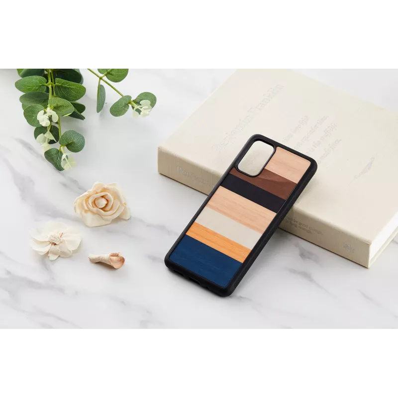 Etui na telefon man and wood Galaxy S20+ czarne — ochronna osłona tylna dla Samsung Galaxy S20+