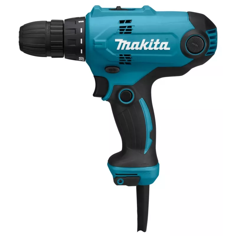 Wiertarka Makita DF0300 1500 obr./min, bezkluczykowa, 1,2 kg, czarna, niebieska