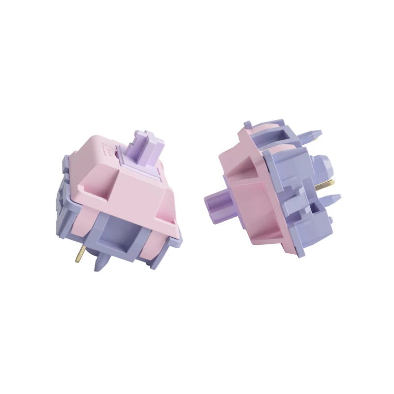 AKKO Fairy Silent Switch, mechaniczny liniowy 5-pin, trzpień MX, 50 g, 45 szt.