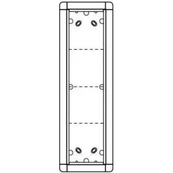 Rama drzwiowa Schneider Electric AP-Rahmen 4-krotna 133×423 mm do przełączników/montażu