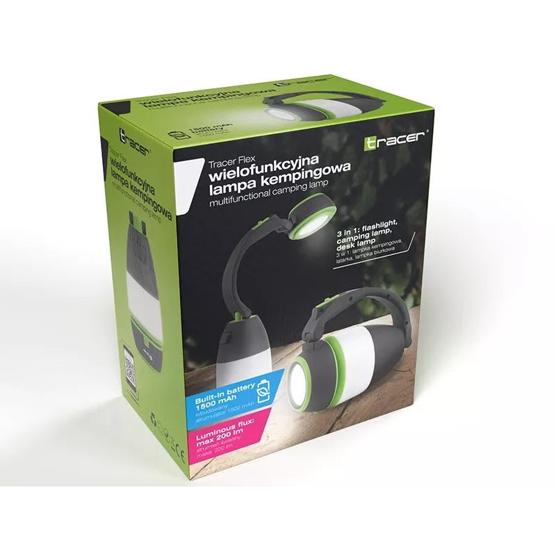 Wielofunkcyjna lampa kempingowa Flex