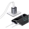 Ładowarka T66 45W GaN CC290 USB-A + USB-C