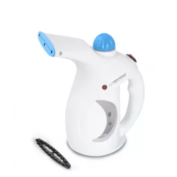 Ręczny parownik do ubrań ESPERANZA EHI006 — 800 W, para 15 g/min, zbiornik 0,2 L, przewód 1,5 m, czarny