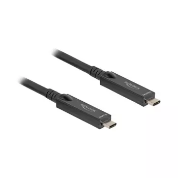 Kabel USB DeLOCK USB 3.2 Gen 2 10 m USB C czarny 84257