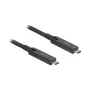 Kabel USB DeLOCK USB 3.2 Gen 2 10 m USB C czarny 84257