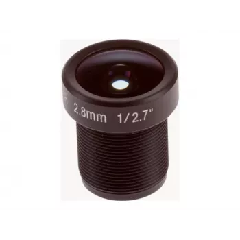 Lens Axis M12 2.8mm F1.2 Indoor Czarny 170° Viewing Angle