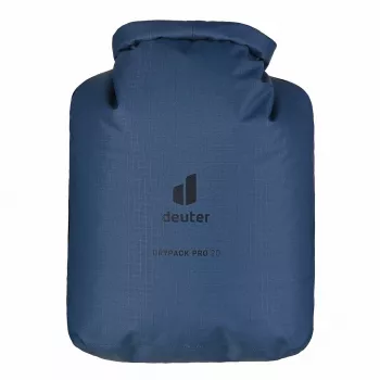 Wodoodporny worek DEUTER Drypack Pro 20 — pojemność 20 L, zamknięcie rolowane, zgrzewane szwy