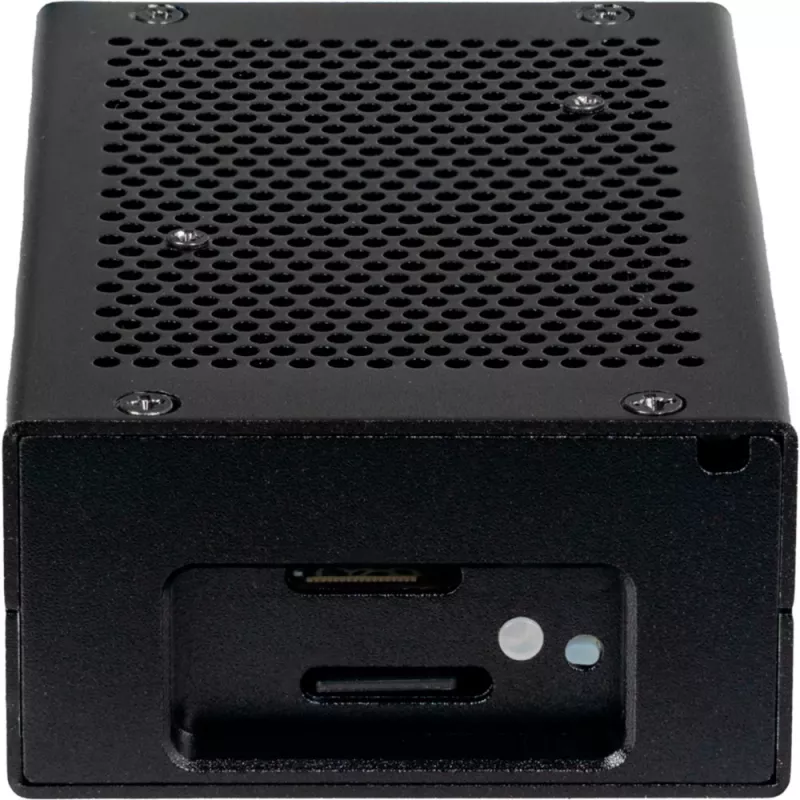Joy-IT RB-AlucaseP5-01B Obudowa SBC Raspberry Pi Aluminium Czarna (RB-AlucaseP5-01B)