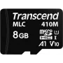 Transcend 410M Karta pamięci flash 8 GB A1 Video Klasa V10 UHS-I U1 Klasa 10 microSDHC UHS-I