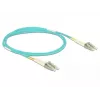 Kabel światłowodowy DeLOCK LC na LC wielomodowy OM3 2 m