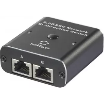 Renkforce RF-EW-700 Przełącznik sieciowy RJ45 2 porty 5 GBit/s Zasilanie USB (RF-6736628)