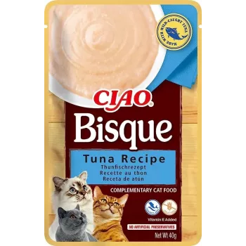 INABA Ciao Bisque Tuna - przysmaki dla kotów - 40g
