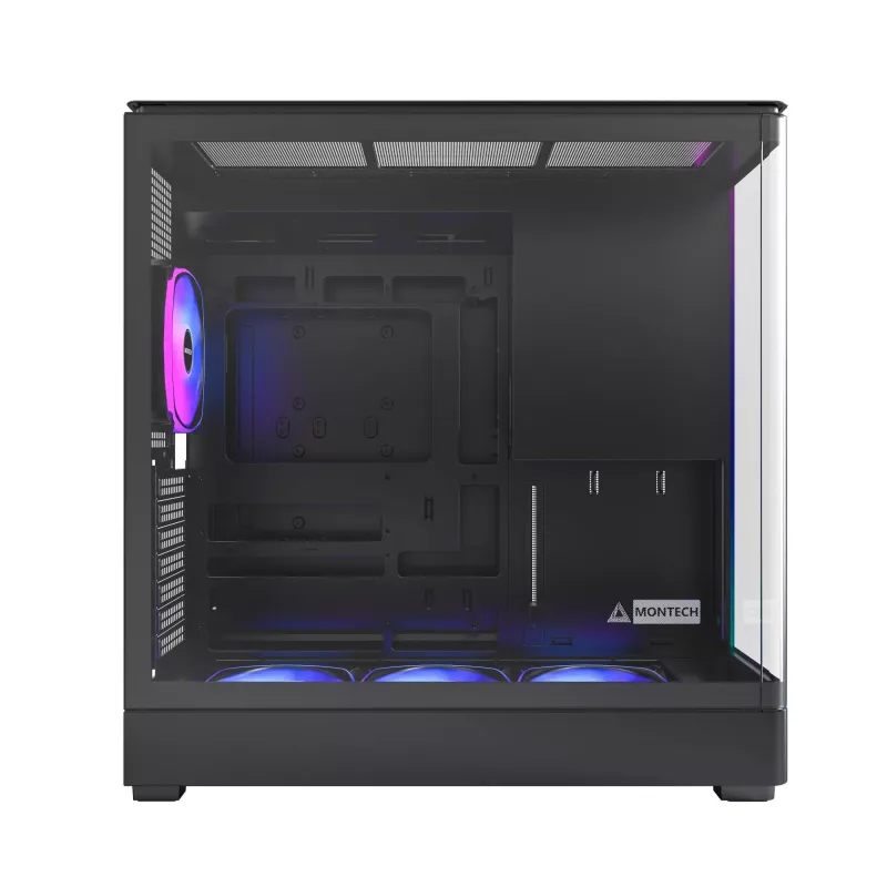 Obudowa PC Montech KING 45 PRO Czarny — micro ATX / Mini-ITX, Midi Tower
