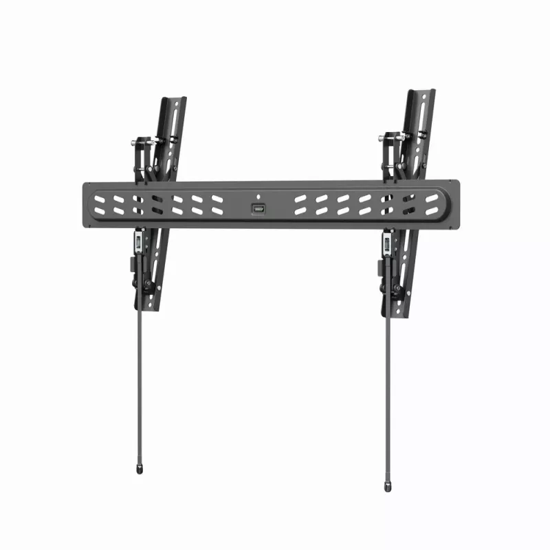 Uchwyt ścienny do telewizora Gembird PRO series dla ekranów 95 cali (2,41 m), odchylanie 0–12°, maks. obciążenie 60 kg, VESA 200x200–800x400, czarny