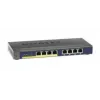 NETGEAR GS108PP Niezarządzalny przełącznik Gigabit Ethernet (10/100/1000) Power over Ethernet (PoE) Czarny