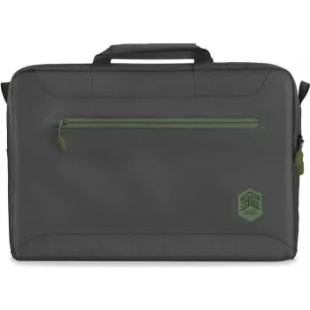 STM STM-117-393P-01 Torba na laptopa 40,6 cm (16) aktówka Czarna - Zielona (STM-117-393P-01)