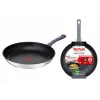 Patelnia uniwersalna Tefal Daily Cook G7300655 stal nierdzewna 28 cm, uchwyt bakelitowy, wewnętrzna powłoka tytanowa