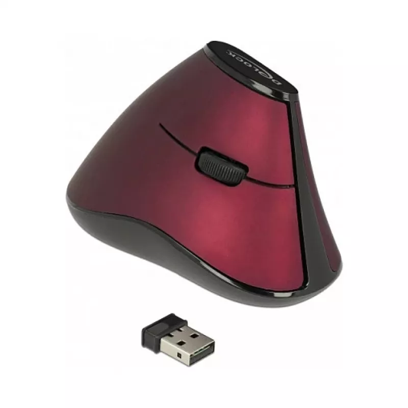 Mysz DeLOCK 12528 RF bezprzewodowa optyczna 1000 DPI