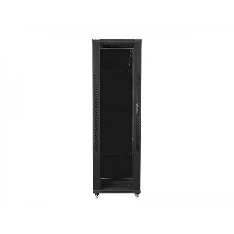 Lanberg | Szafa rack 19 cali wolnostojąca 42U/800x1000 (płaska paczka) | FF01-8042-12B | Czarny