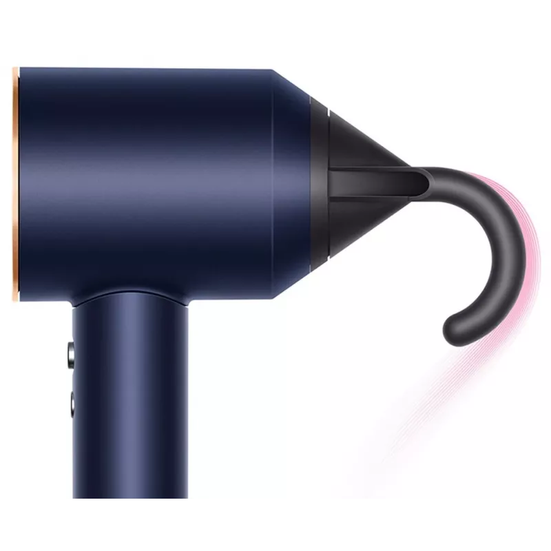 Suszarka do włosów Dyson Supersonic 1600 W niebieska miedź przepływ powietrza 13,3 l/s
