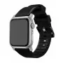 Pasek do zegarka Nomad Rugged Strap czarny Connectoor srebrny do 42/44/45/49 mm