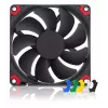 Noctua NF-A9x14 HS-PWM CH.BK.S 92 mm cienki wentylator PWM do obudowy komputera, 12 V, 600–2500 RPM, 57,5 m³/h, grubość 14 mm