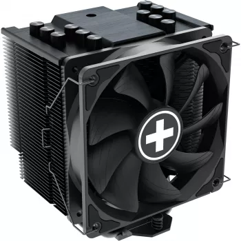 System chłodzenia komputera Xilence Performance A+ XC081 Chłodzenie procesora Powietrzne 12 cm Czarny 1 szt.