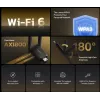 Adapter Wi‑Fi USB MERCUSYS MA72XH AX1800 z antenami o wysokim wzmocnieniu, USB-A Plug‑and‑Play