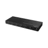 Lindy 4-portowy rozgałęźnik HDMI 8K60 z audio, HDMI, 4x HDMI, 3,5 mm, 7680 x 4320 pikseli, Czarny, Metal
