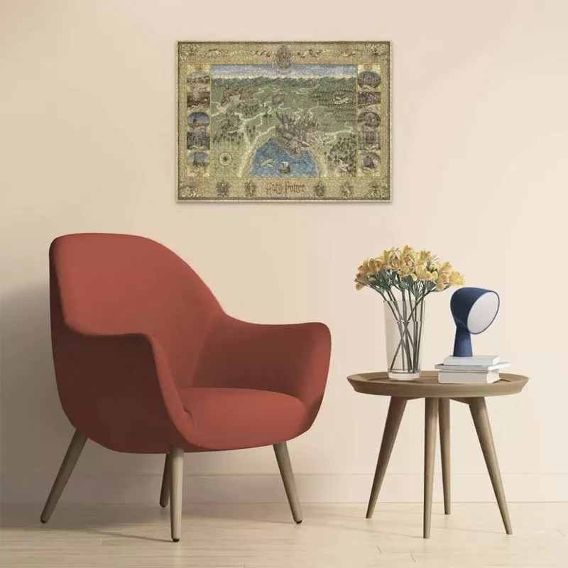 Puzzle Ravensburger Mapa Hogwartu 1500 elementów – Ravensburger 1500 szt.