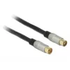 Kabel koncentryczny RG-6/U DeLOCK 88946 2m IEC Czarny