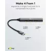 Goobay Slim 4-Port USB-Hub, USB-C™ na USB-A, USB 3.2 (74457)