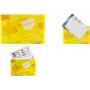 Skoroszyt Herma Postmappe Zipper A4 PP żółty format XL na dokumenty A4