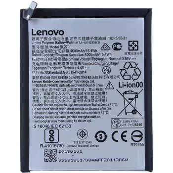 Lenovo - akumulator litowo-jonowo-polimerowy - BL-270 - K6 Plus - 4000 mAh (BL-270)