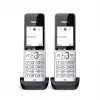 Gigaset COMFORT 500HX duo Analogowy/telefon DECT z identyfikacją rozmówcy Czarny, Srebrny