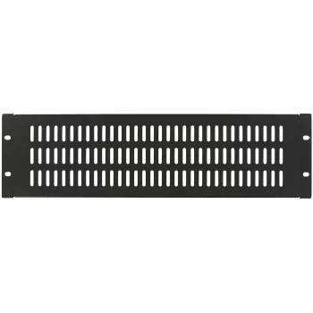 Lanview 3U 48,30cm (19) SCREW TYPE, VENTED (RAB210BL)