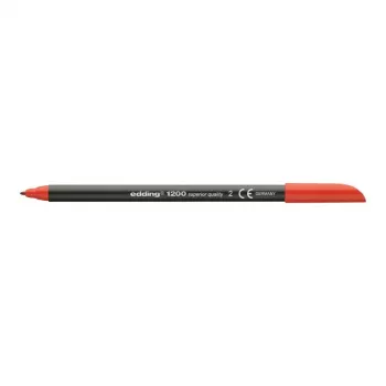 Fineliner Edding 1200 czerwony 10 szt.